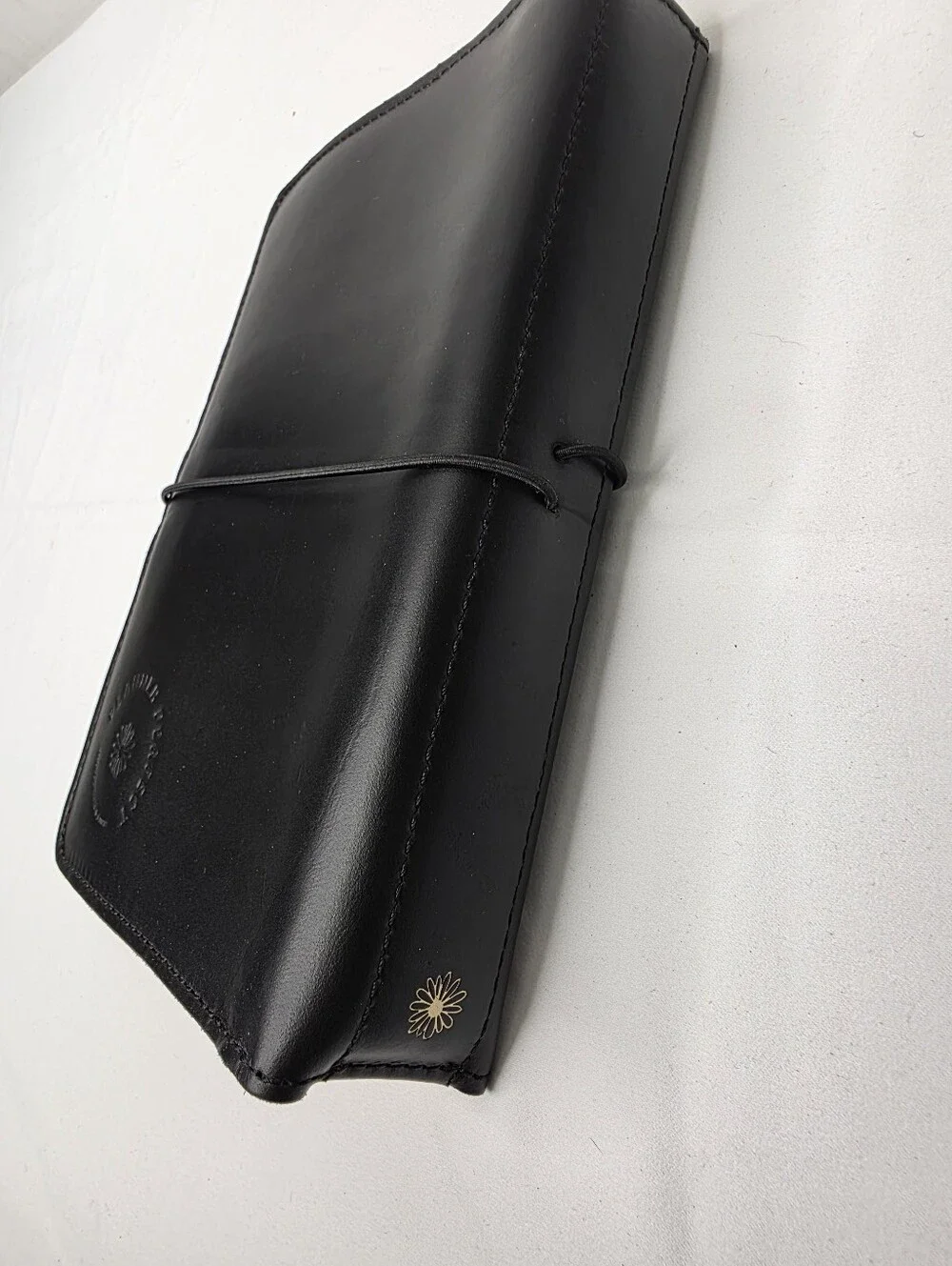 Planner Perfect Leather Travelers Notebook Cover Black & Red
